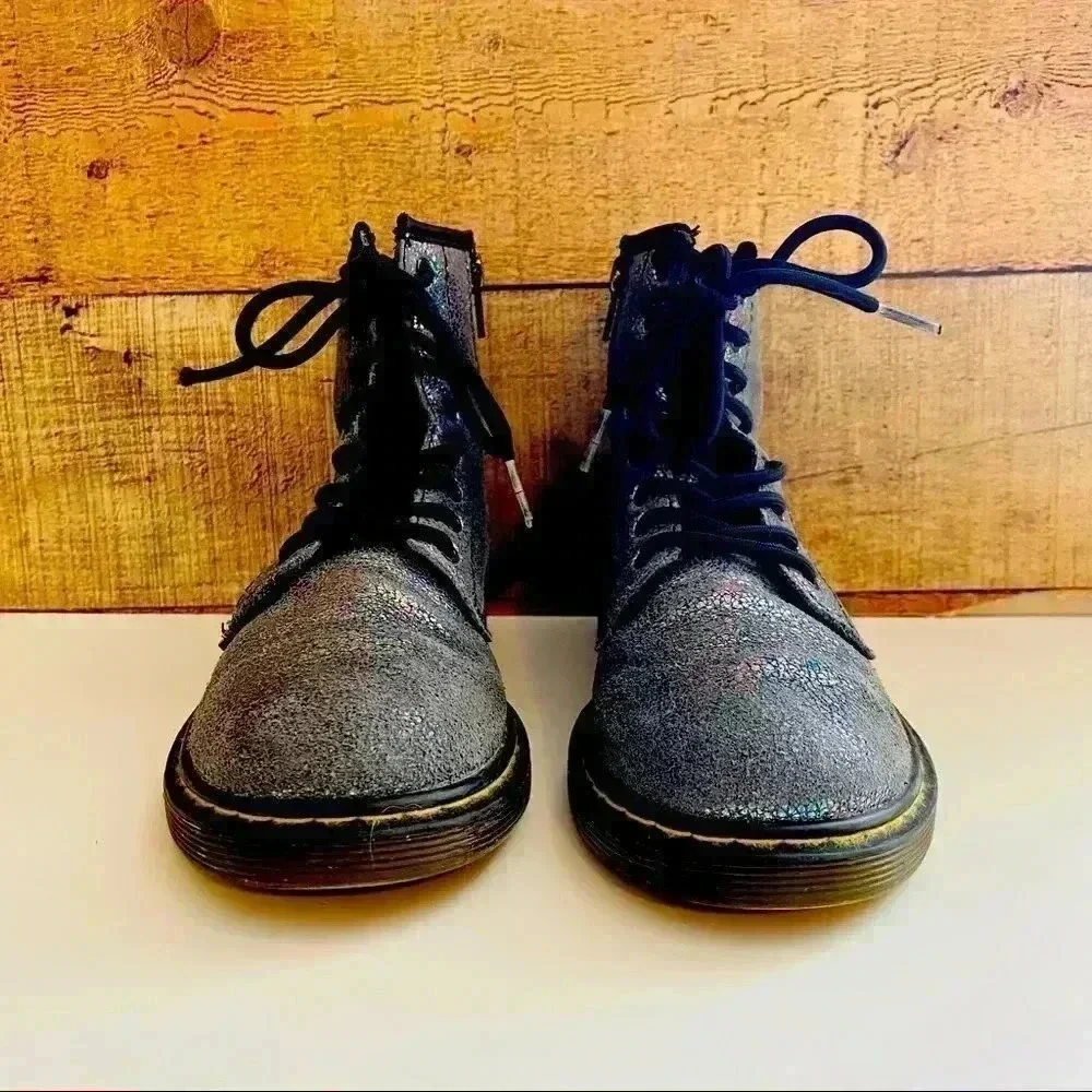 Dr. Martens Delaney Glitter Girl Boots